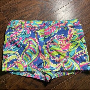 Lilly Pulitzer Paisley Neon Shorts